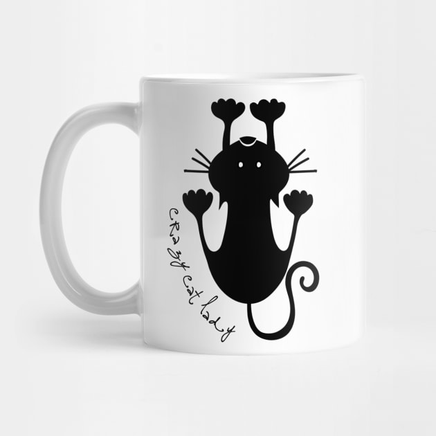 Crazy Cat Lady by MyMadMerch